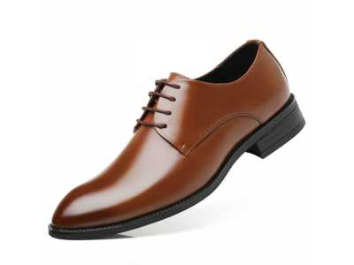 All Seasons Fashion Men Casual Shoes Height Increasing Waterproof Leather Male Casual Flat Sneakers Male Oxfords