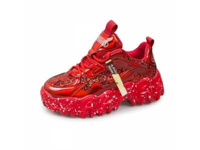 Sneakers Women Spring 2021 Fashion Sequined Cloth Bling Breathable Round Toe Leisure Women Shoes Tenis Feminino TUINANLE
