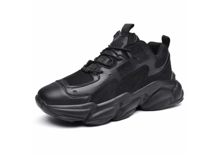 Casual Thick Bottom Male Sneakers Mesh Breathable Comfortable Men Sports Shoes Soft Wear Resistant Heighten Footwear Size 39 46