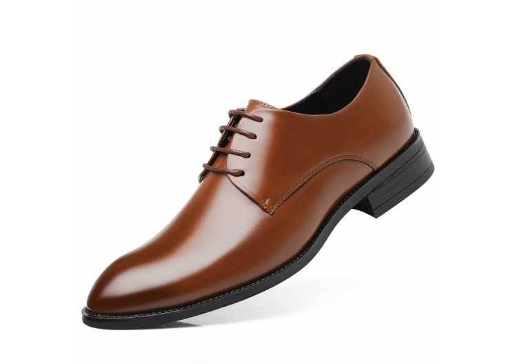 All Seasons Fashion Men Casual Shoes Height Increasing Waterproof Leather Male Casual Flat Sneakers Male Oxfords