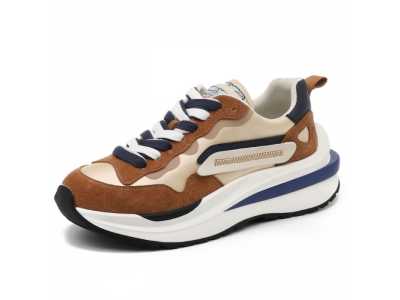 Women's Platform Sneakers Sports Shoes Woman Autumn Casual Sneakers Increase Female Luxury Fashion Comfortable Leather Running