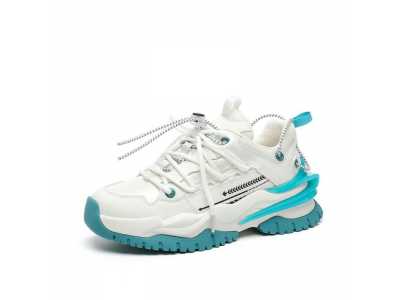 Chunky Sneakers Women's Spring Flat Platform Shoes Fashion Breathable Casual Comfortable Ladies Sneakers Student