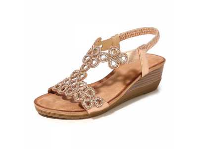 Sandalia Feminina Women Sandals Wedges Shoes For Women Casual Peep Toe Shoes Roman Gladiator Sandals Female Ladies Shoes