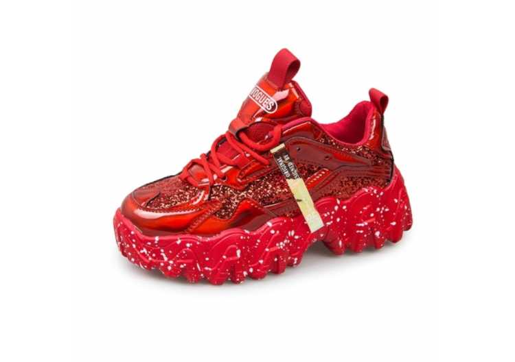 Sneakers Women Spring 2021 Fashion Sequined Cloth Bling Breathable Round Toe Leisure Women Shoes Tenis Feminino TUINANLE