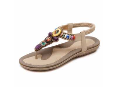 Fashion Ladies Sandals Women Shallow mouth Shoes For Summer Light Flat Sandals Comfortable Beaches fashion Sandals Femme