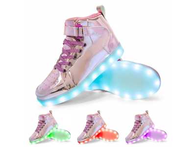 New One wheels USB Charging Fashion Girls Boys LED Light Roller Skate Shoes For Children Kids Sneakers With Wheels Child shoes