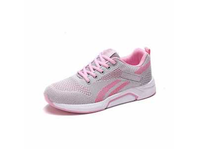 Lace Up Women Flat Sneakers Mesh Breathable Basket Trainers Ladies Light Tennis Footwear Soft Durable Casual Vulcanized Shoes