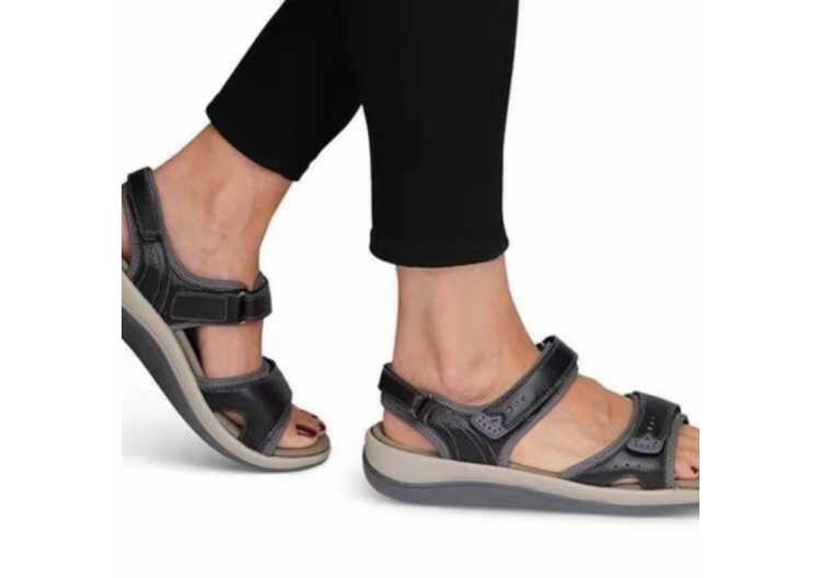 Women Summer Wedges Non slip Beach Open Toe Breathable Sandals Sport Style Shoes zapatillas mujer Plus size