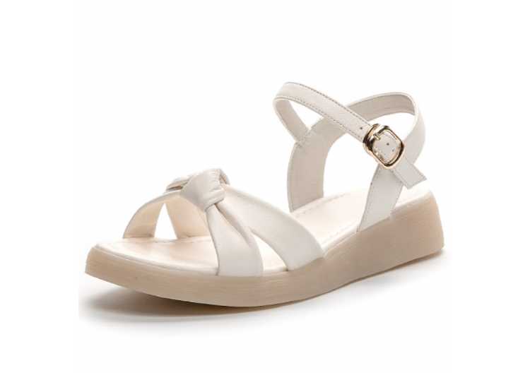 Sandals Women Wedge 2021 New Genuine Leather Women Summer Sandals Large Size 41 42 Non slip Beach Sandals Ladies