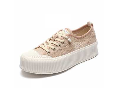 Loafers Women 2021 Summer Latest Thick soled Fisherman Shoes Women Breathable Lace up Net Sneakers Women