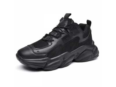 Casual Thick Bottom Male Sneakers Mesh Breathable Comfortable Men Sports Shoes Soft Wear Resistant Heighten Footwear Size 39 46